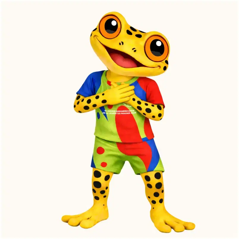 Antón saltando con sombrero