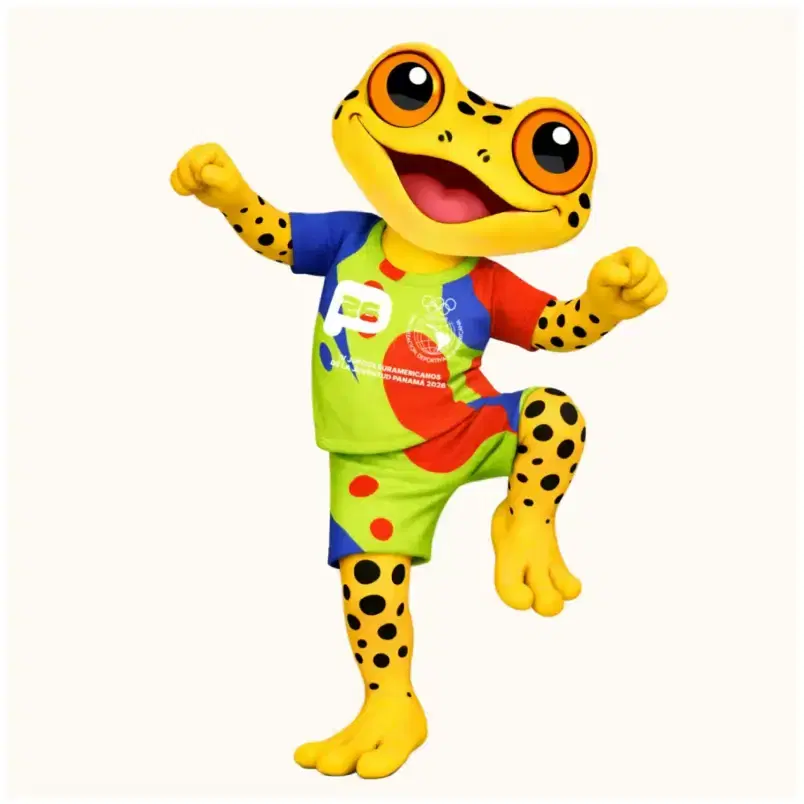 Antón saltando con sombrero