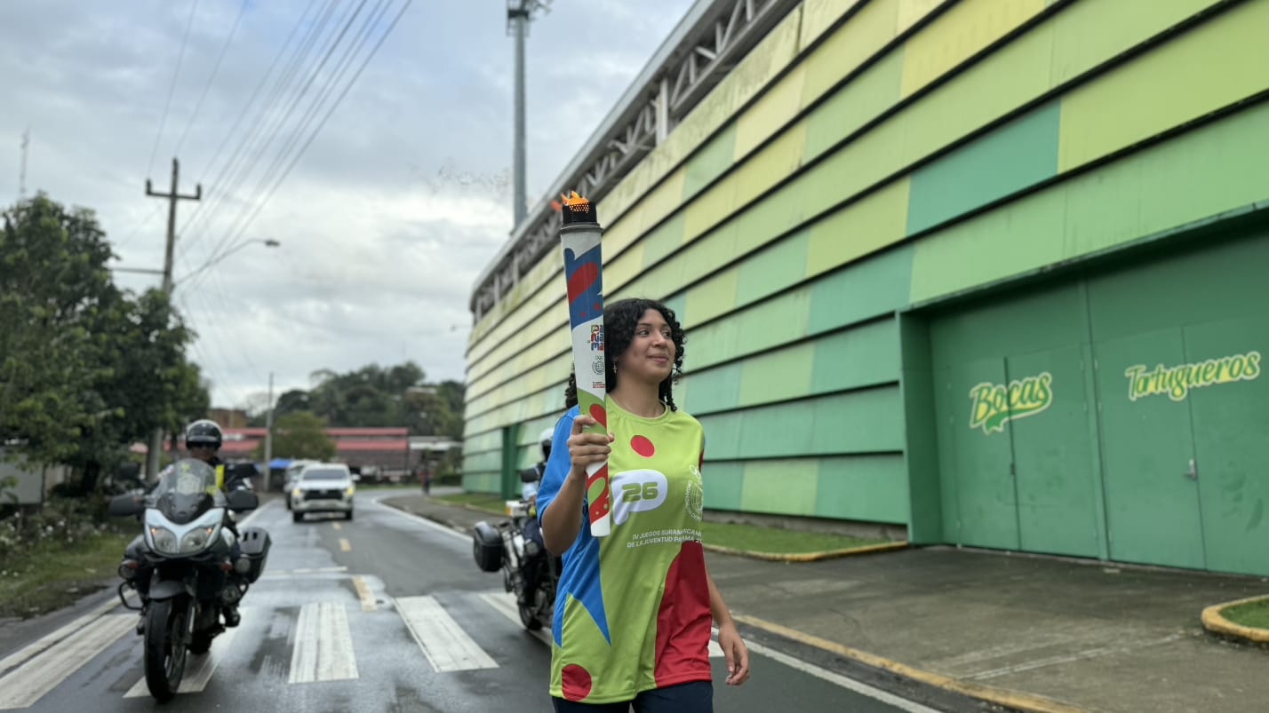 THE TORCH NOW LIGHTS UP BOCAS DEL TORO