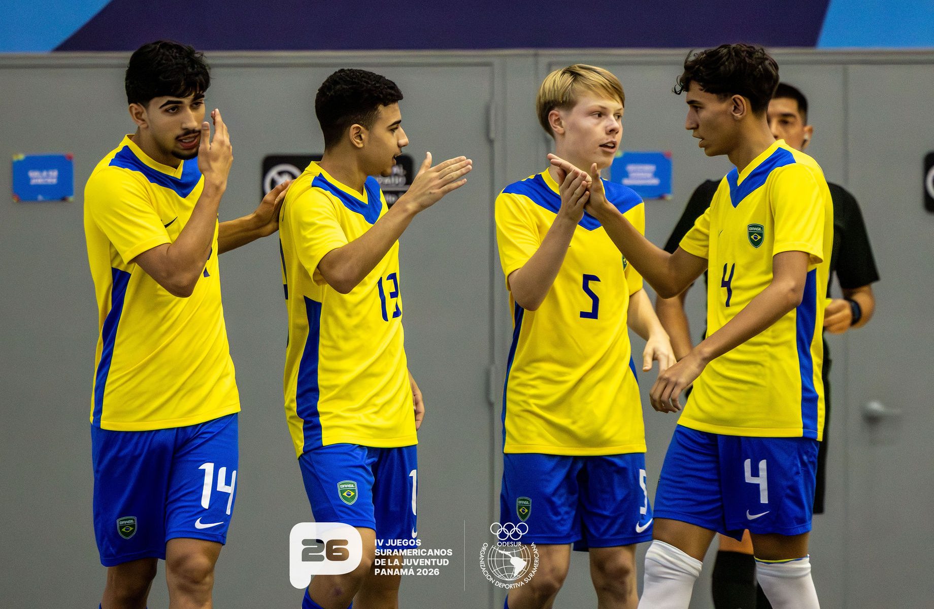 J2| Futsal Masculino: Brasil vence 9-0 a Paraguay y asegura Medalla