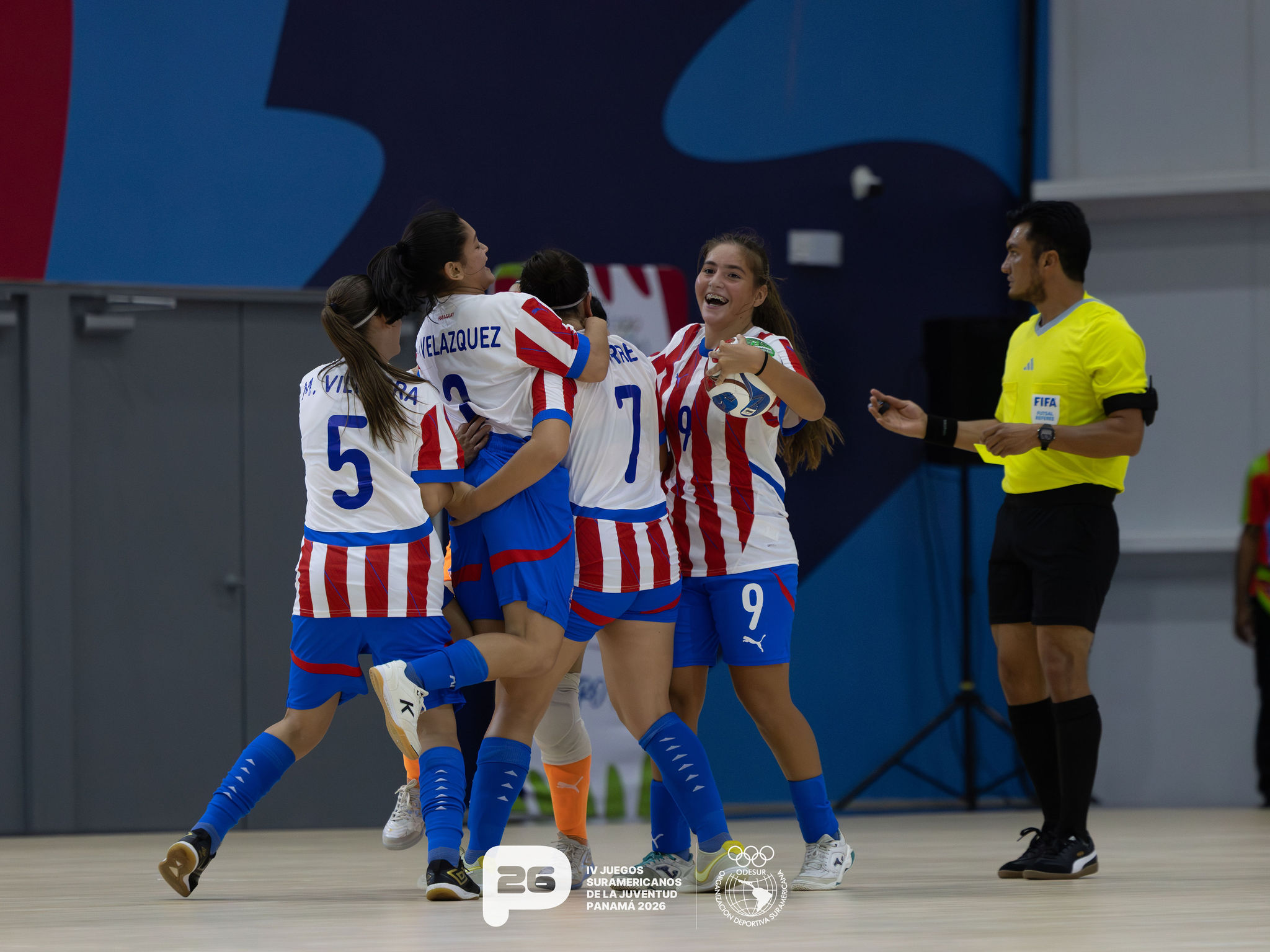 Paraguay remonta y obtiene su primera victoria en futsal Sub-17 Femenino