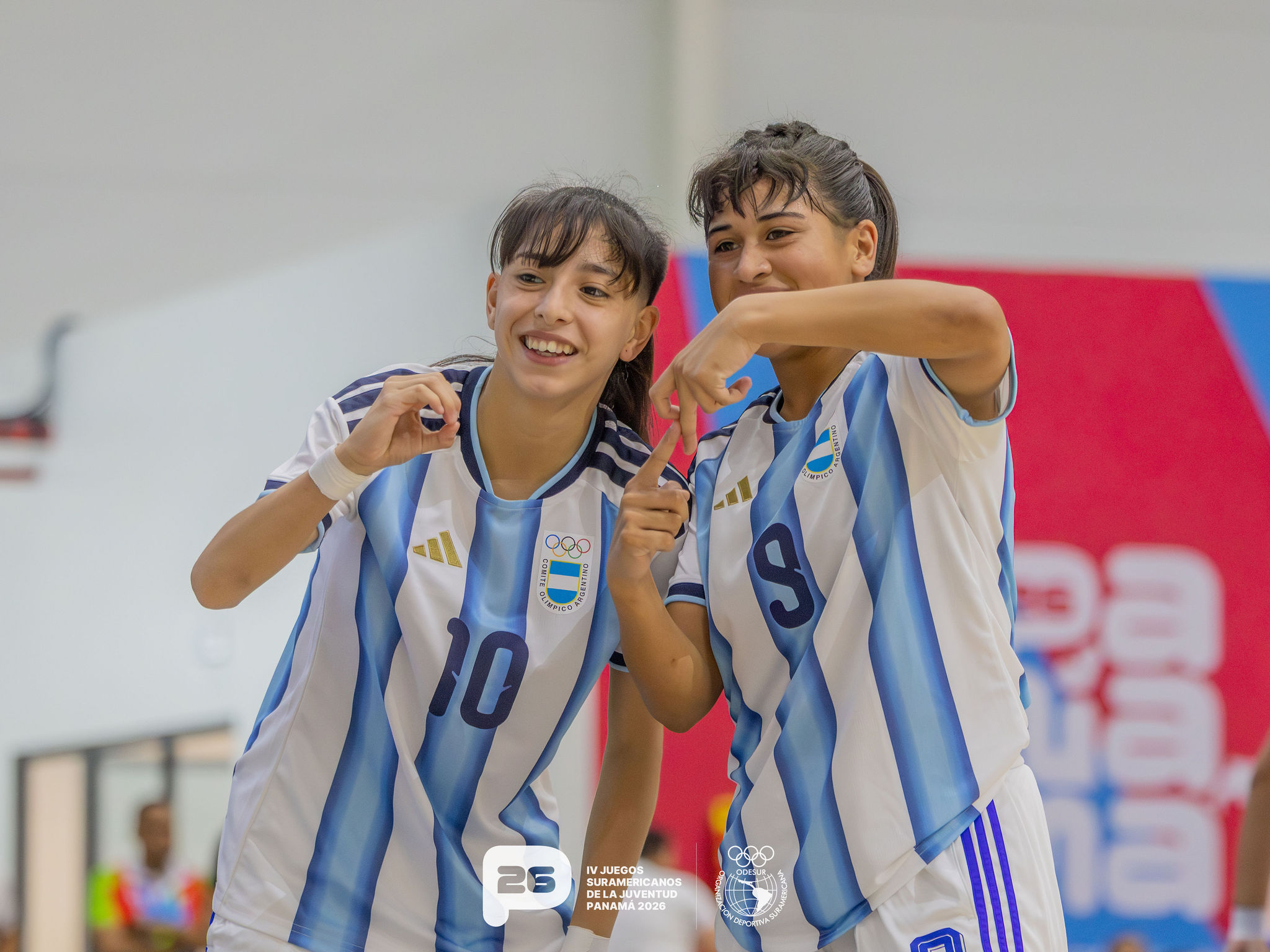 “The girls are crowned with South American gold”