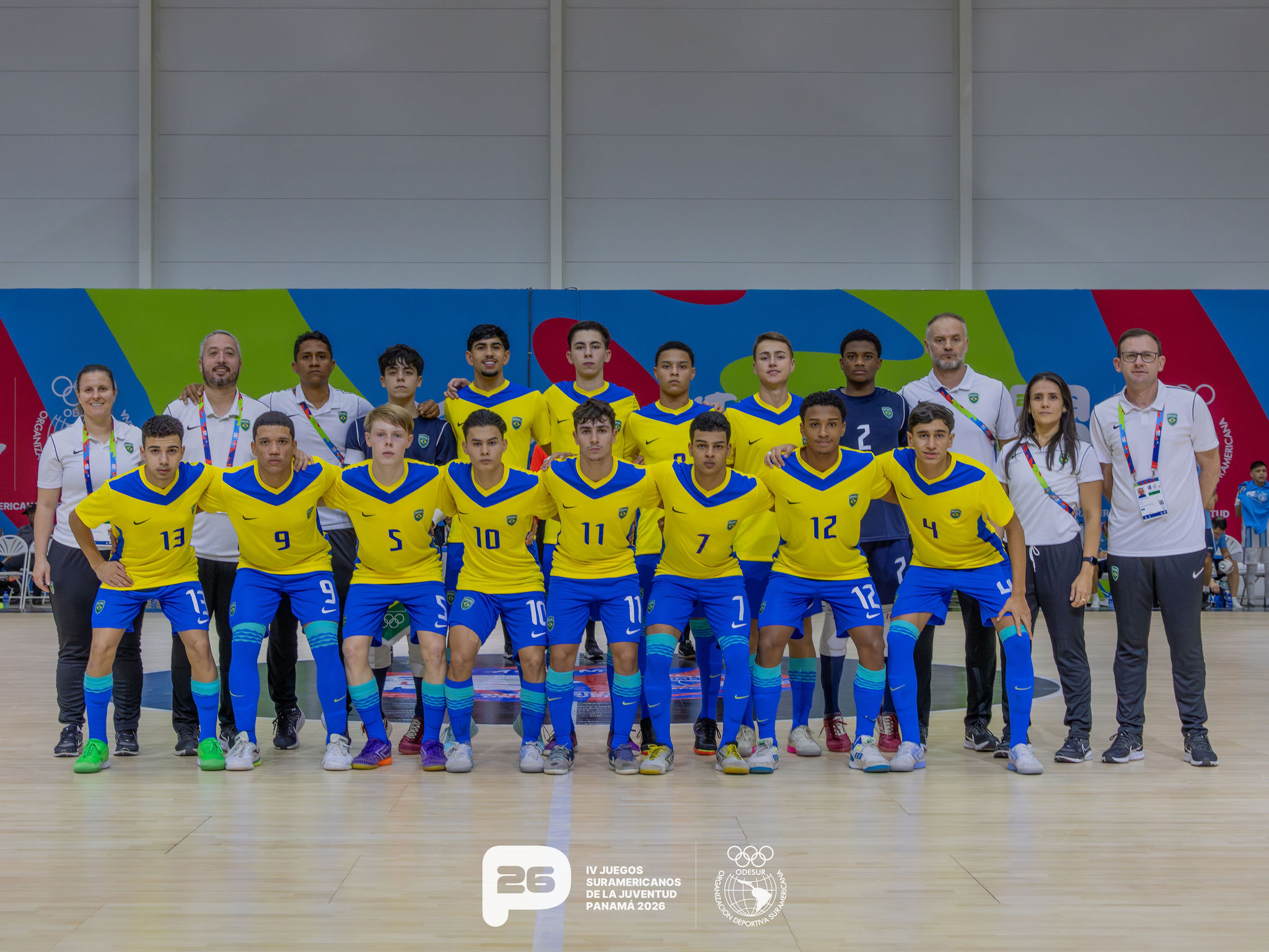 Brazil won the gold medal in futsal