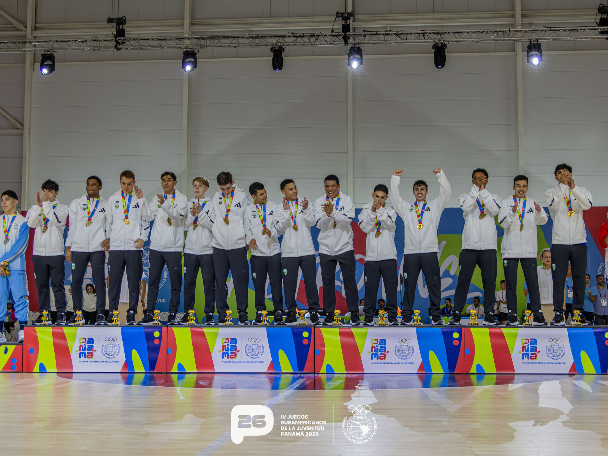 Medal table of the South American Youth Games Panama 2026