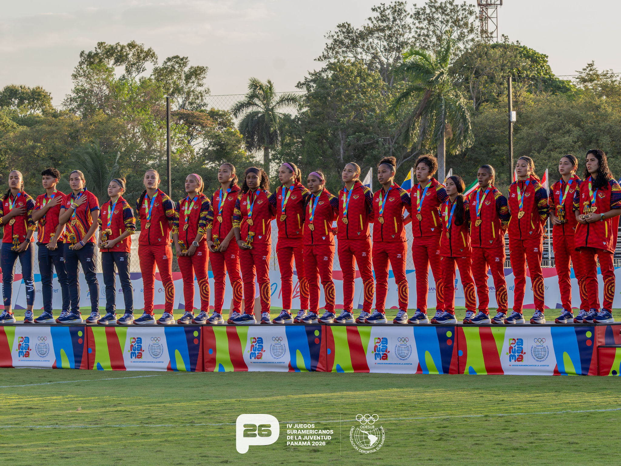 “Venezuela wins the gold in women’s football”