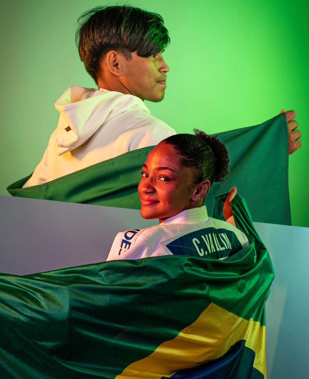 Abanderados de Brasil para los IV Juegos Suramericanos de la Juventud Panamá 2026 