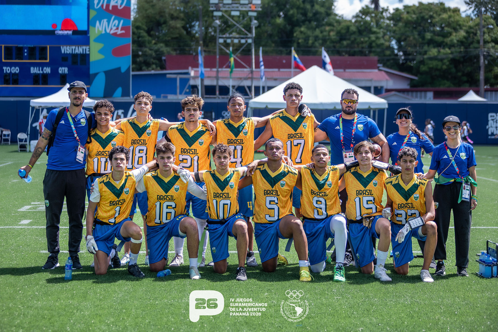 El Flag Football se hizo sentir en el corazón de Panamá