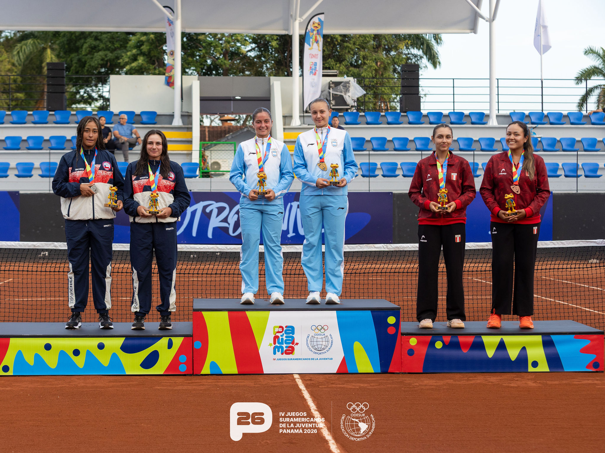 Day 4 | Tennis: Medals awarded in men’s and women’s doubles
