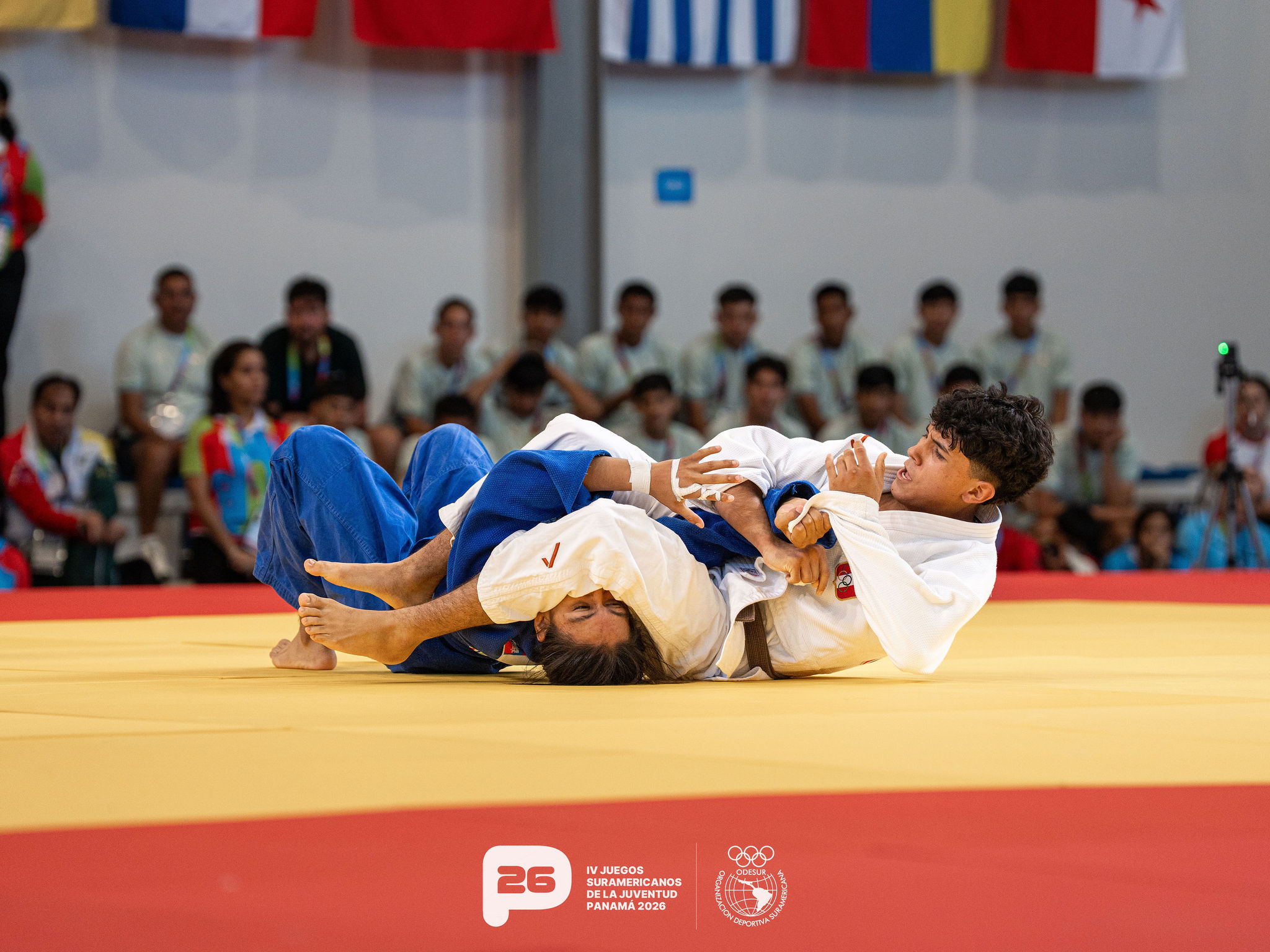 Perú won the first medal of Day 2 in judo.