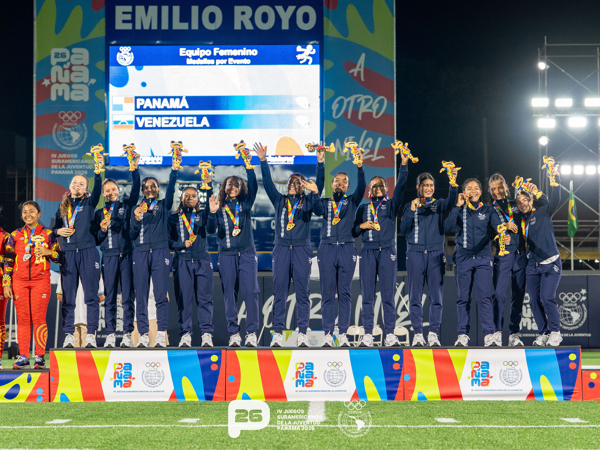 Brasil y Panamá reclaman el título en Flag Football