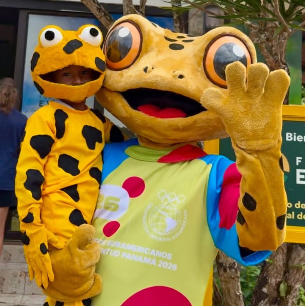 El Valle de Antón recibió la antorcha de los IV Juegos Suramericanos de la Juventud Panamá 2026 