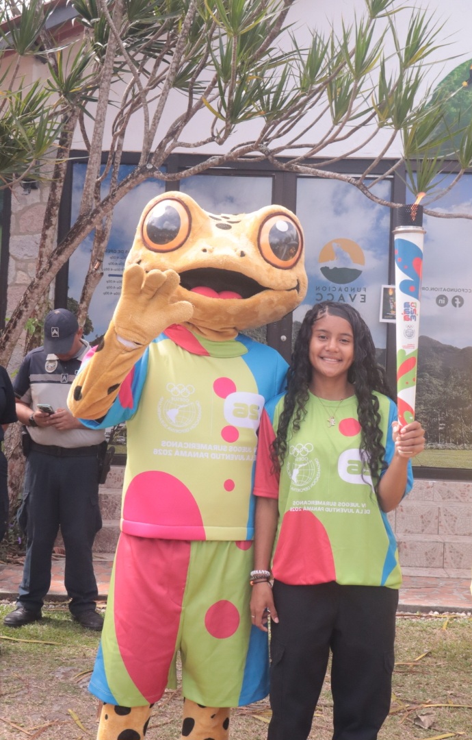 Con la mirada puesta en su primera carrera: Katielis Villamil atleta panameña