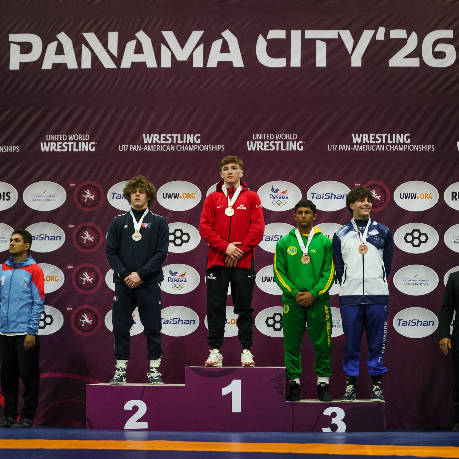 Conoce aquí a los campeones del Panamericano de lucha Sub-17 Panamá 2026