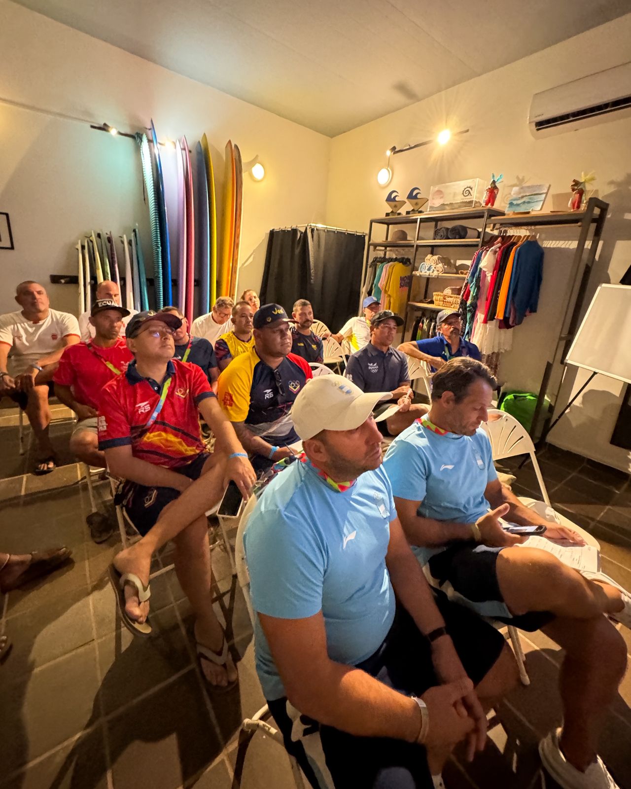 Delegaciones de Surf afinan detalles técnicos previo al inicio de competencias en los IV JSJ Panamá 2026